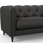 Мебельная ткань Шенилл темно-серый цвет 138 см T4-40 варинант исполнения - 4 | Loft Concept во Владивостоке