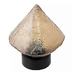 Настольный светильник с янтарным рельефным плафоном Lamp with Frozen Glass Effect варинант исполнения - 1 | Loft Concept во Владивостоке