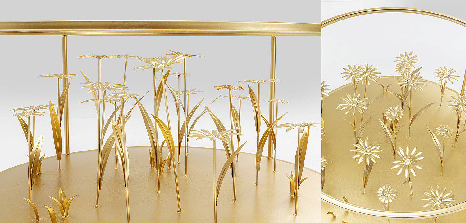 Кофейный стол Golden Flowers Кофейный стол Golden Flowers - Loft-Concept во Владивостоке