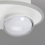 Бра овальной формы белого цвета с 2-мя лампами Lunar Pebbles варинант исполнения - 6 | Loft Concept во Владивостоке