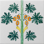 Плитка дизайнерская с рисунком Бритва варинант исполнения - 2 | Loft Concept во Владивостоке