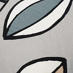 Чехол на подушку с рисунком и вышивкой Aurora Allure Drift варинант исполнения - 2 | Loft Concept во Владивостоке