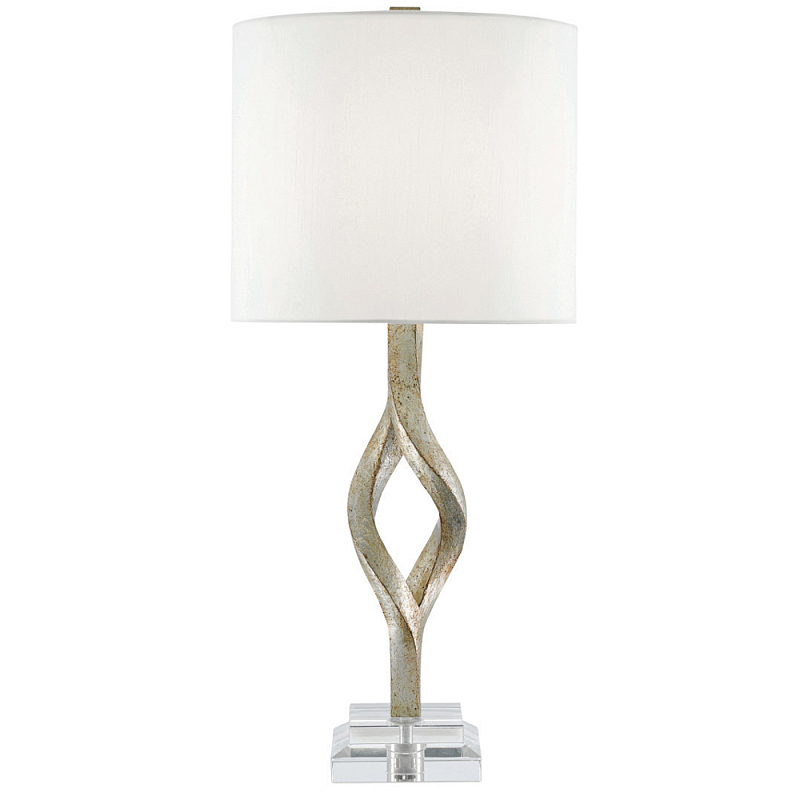 Настольная лампа с фигурным состаренным основанием Flooding with Light ivory ( слоновая кость ) Серебряный Прозрачный Настольная лампа с фигурным состаренным основанием Flooding with Light ivory ( слоновая кость ) Серебряный Прозрачный во Владивостоке | Loft Concept
