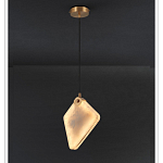 Подвесной светильник фигурный плафон Stone Polygon варинант исполнения - 1 | Loft Concept во Владивостоке