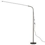 Торшер DAVIDE GROPPI 172 Black варинант исполнения - 1 | Loft Concept во Владивостоке