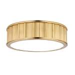Потолочный светильник с гофрированным абажуром цвета латунь Millennium варинант исполнения - 1 | Loft Concept во Владивостоке