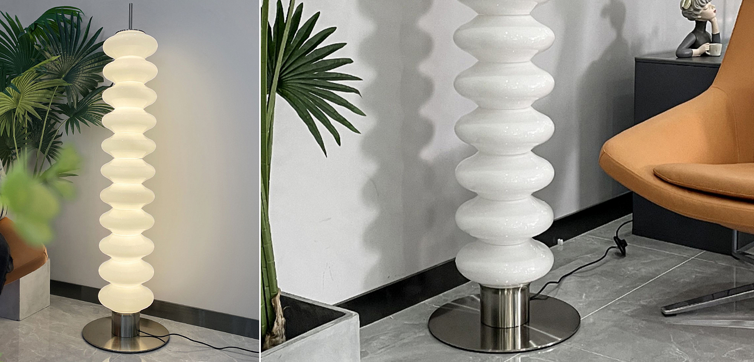 Торшер Fidelia Long crystal glass Торшер Fidelia Long crystal glass - Loft-Concept во Владивостоке