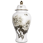 Декоративная ваза с крышкой Flowers in Pots варинант исполнения - 1 | Loft Concept во Владивостоке