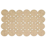 Ковер прямоугольный из джутовой основы Tight bundles варинант исполнения - 1 | Loft Concept во Владивостоке