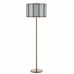 Торшер с абажуром из панелей белого молочного стекла Stunned by Light варинант исполнения - 2 | Loft Concept во Владивостоке