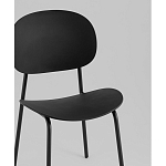 Стул Edie пластик черный варинант исполнения - 2 | Loft Concept во Владивостоке