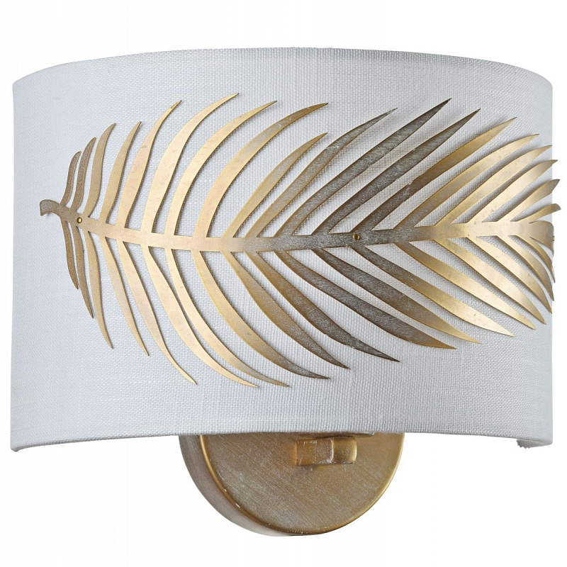 Бра Golden Feather Sconces Золотой Белый Бра Golden Feather Sconces Золотой Белый во Владивостоке | Loft Concept