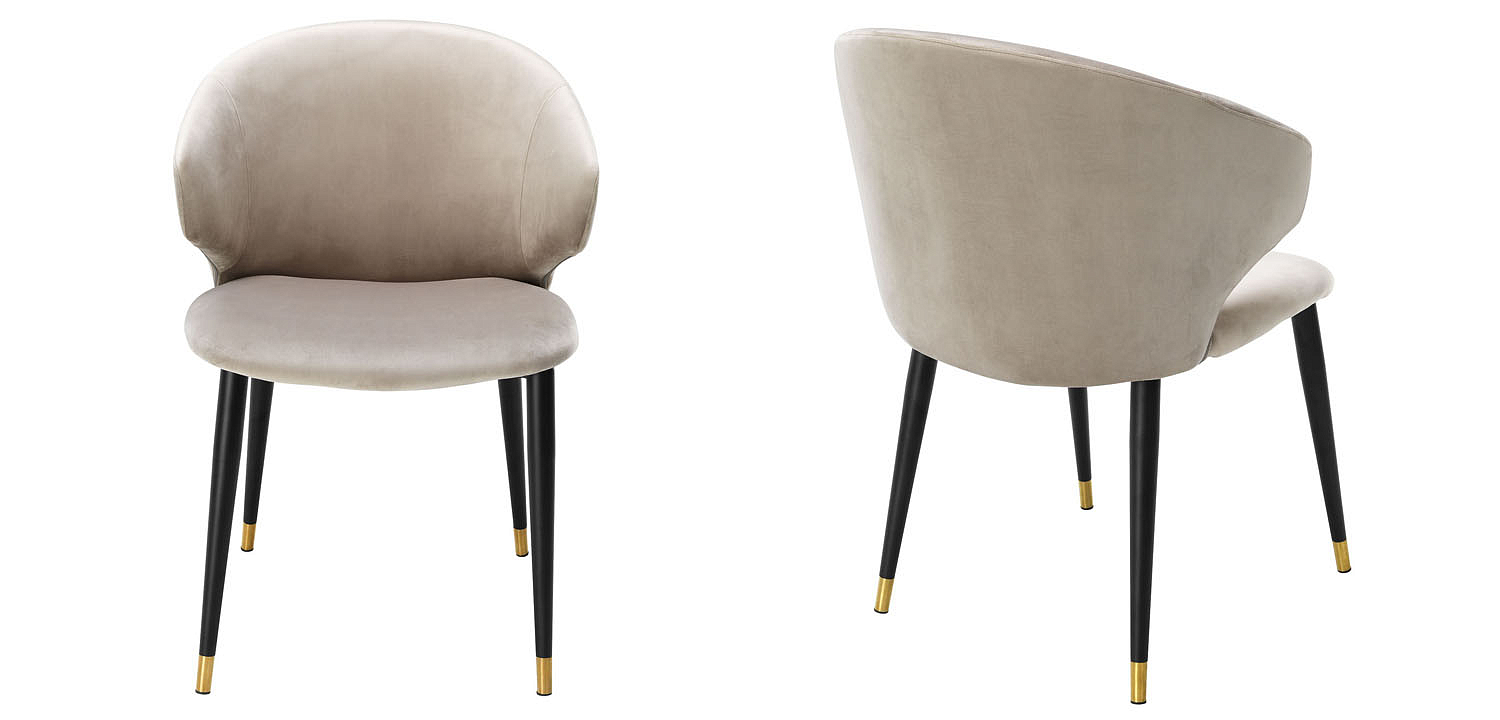 Стул Eichholtz DINING CHAIR VOLANTE beige Стул Eichholtz DINING CHAIR VOLANTE beige - Loft-Concept во Владивостоке