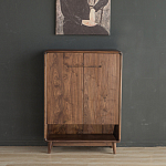 Комод в прихожую для хранения обуви Moon Walnut Furniture варинант исполнения - 1 | Loft Concept во Владивостоке