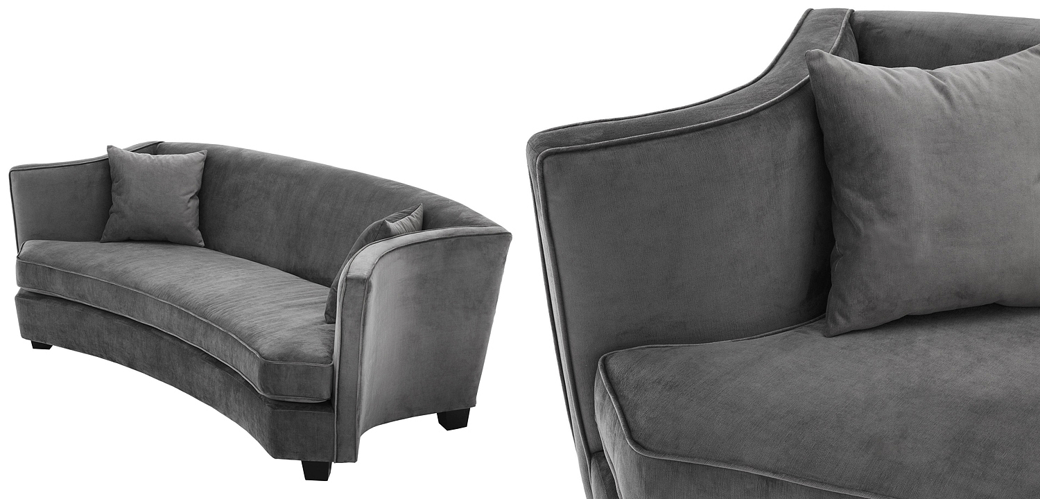 Диван Eichholtz Sofa Jiulietta Grey 3 Диван Eichholtz Sofa Jiulietta Grey 3 - Loft-Concept во Владивостоке