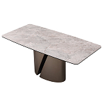 Стол обеденный керамический серый Servorios варинант исполнения - 3 | Loft Concept во Владивостоке