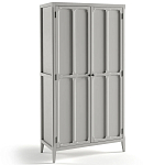 Шкаф серый Silva Grey Cabinet варинант исполнения - 2 | Loft Concept во Владивостоке