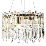 Круглая люстра с хрустальными подвесками Roul Crystal Round Chandelier варинант исполнения - 3 | Loft Concept во Владивостоке