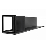 Полка навесная открытая цвета графит Strict Lines  варинант исполнения - 6 | Loft Concept во Владивостоке