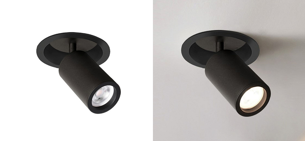 Встраиваемый поворотный спот Modern Spot Black Встраиваемый поворотный спот Modern Spot Black - Loft-Concept во Владивостоке