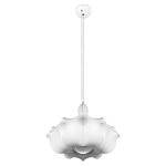 Подвесной светильник с белым фигурным абажуром и мягкими волнистыми краями Cloud Motion  варинант исполнения - 2 | Loft Concept во Владивостоке