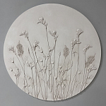 Панно Белые цветы варинант исполнения - 1 | Loft Concept во Владивостоке