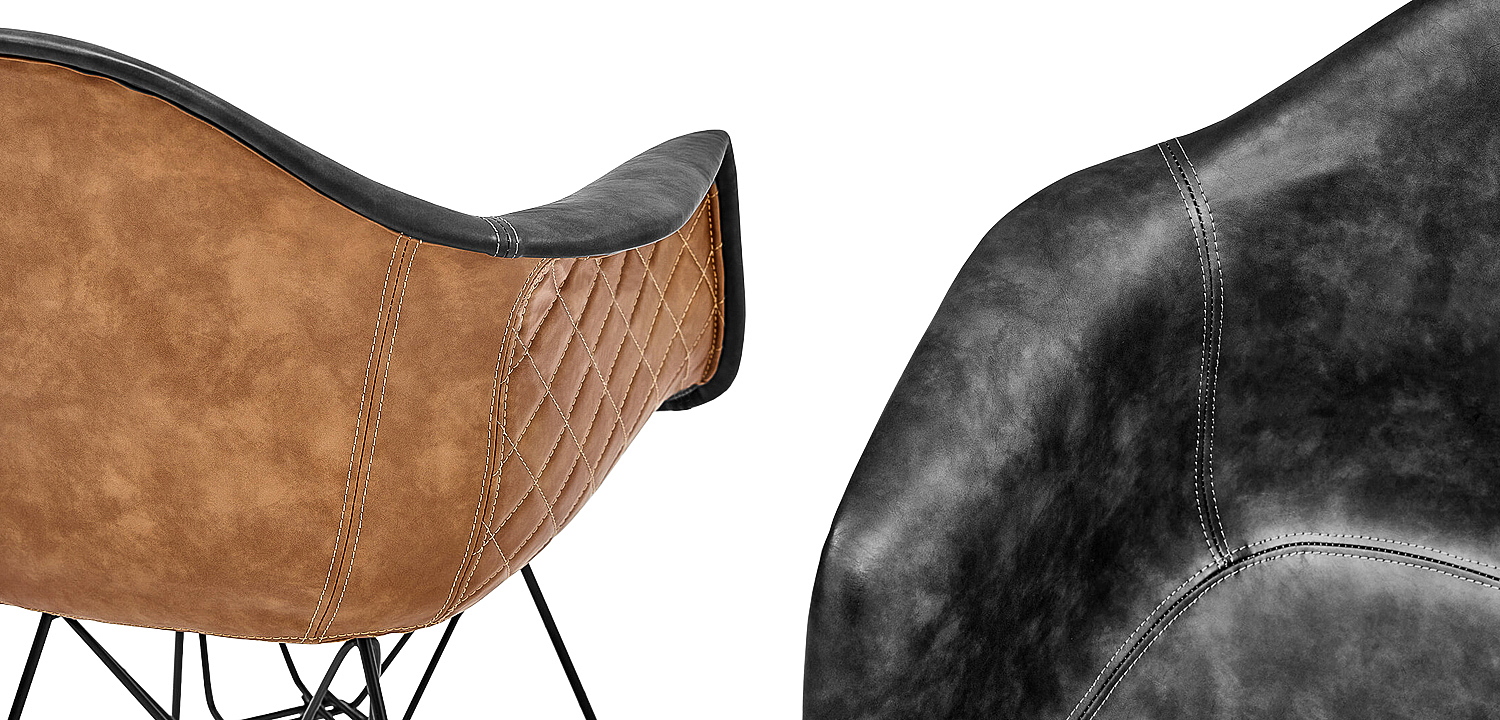 Стул Combi Caramel and Graphite Stool II Стул Combi Caramel and Graphite Stool II - Loft-Concept во Владивостоке