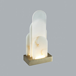 Настольная лампа с белыми вертикальными элементами Alabaster Totem   варинант исполнения - 6 | Loft Concept во Владивостоке