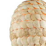 Подвесной светильник с каскадом из круглых декоративных элементов Texture Discs варинант исполнения - 1 | Loft Concept во Владивостоке