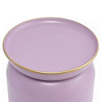 Журнальный столик круглый сиреневого цвета Noticeable Element варинант исполнения - 2 | Loft Concept во Владивостоке