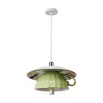 Подвесные светильники в виде чаши с цветочным блюдцем Flower Reversal варинант исполнения - 4 | Loft Concept во Владивостоке