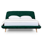 Кровать с мягким изголовьем Palmer Bed варинант исполнения - 2 | Loft Concept во Владивостоке