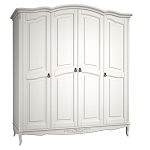 Шкаф белый из массива бука в стиле прованс White Provence варинант исполнения - 1 | Loft Concept во Владивостоке