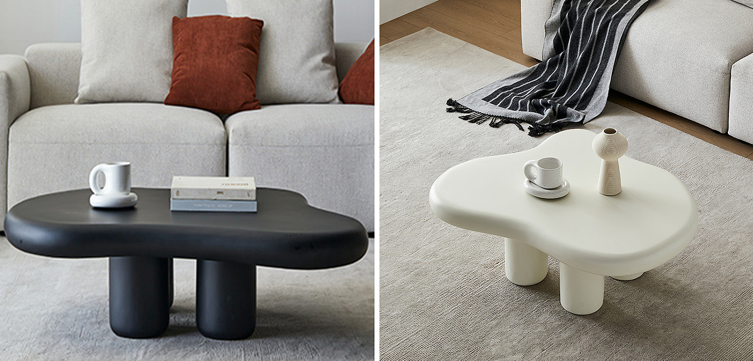 Комплект кофейных столиков Aine Curved Coffee Tables Комплект кофейных столиков Aine Curved Coffee Tables - Loft-Concept во Владивостоке