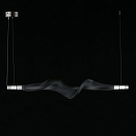 Люстра подвесная линейная Adilin Сhromium варинант исполнения - 3 | Loft Concept во Владивостоке