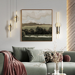 Подвесной светильник с шарообразным плафоном из алебастра и бронзовой декоративной стрекозой Alaris  варинант исполнения - 5 | Loft Concept во Владивостоке