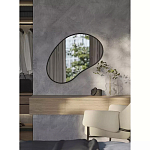 Зеркало асимметричной формы Oval Light Reflection варинант исполнения - 4 | Loft Concept во Владивостоке
