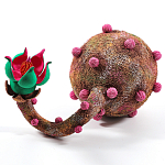 Статуэтка тропический фрукт Pandora Tropical Fruit Fuchsia Green Brown Flower варинант исполнения - 2 | Loft Concept во Владивостоке