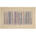 Ковер с геометрическим узором из комбинированного состава Full rhythm варинант исполнения - 1 | Loft Concept во Владивостоке