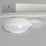 Потолочный светильник овальной формы белого цвета с 4-мя лампами Lunar Pebbles варинант исполнения - 10 | Loft Concept во Владивостоке