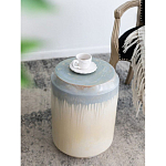 Керамический Табурет в оттенках бежевого и голубого цветов Gradient Stool варинант исполнения - 4 | Loft Concept во Владивостоке