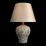 Настольная лампа с цветочной росписью Lamp Flower Painting варинант исполнения - 2 | Loft Concept во Владивостоке