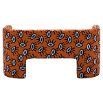 Акцентный Двухместный Диван Leela Оранжевый Орнамент варинант исполнения - 1 | Loft Concept во Владивостоке