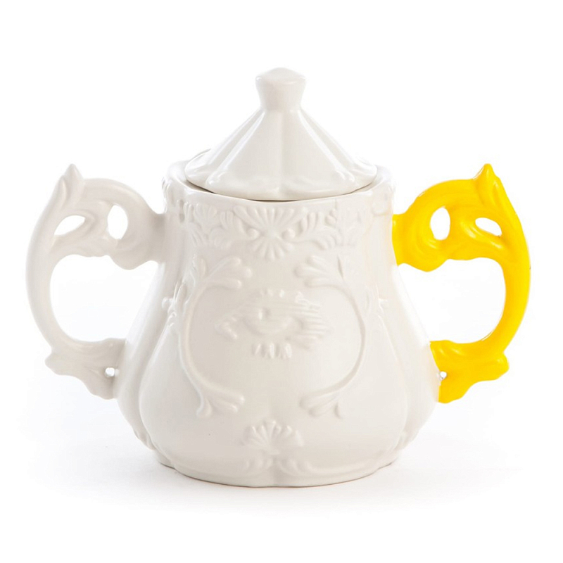 Сахарница Seletti I-Sugar Yellow Белый Желтый во Владивостоке | Loft Concept 