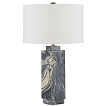 Настольная лампа с корпусом из серого мрамора Breathtaking View варинант исполнения - 4 | Loft Concept во Владивостоке