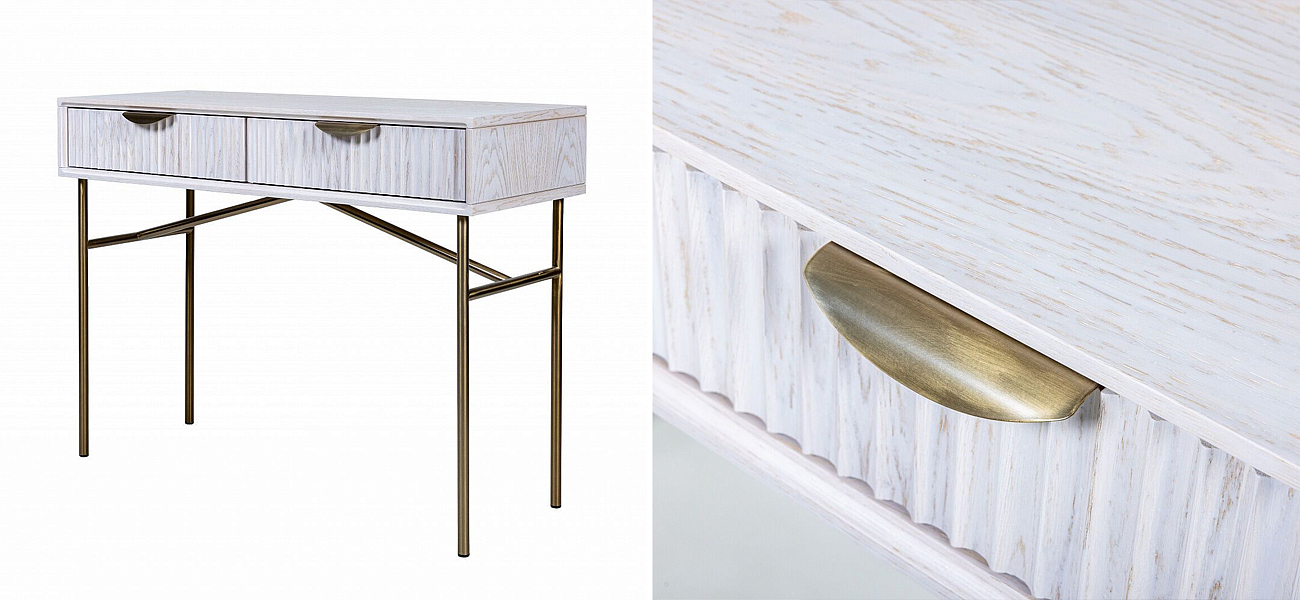 Консоль Antique Order Шпон Беленого дуба Консоль Antique Order Шпон Беленого дуба - Loft-Concept во Владивостоке