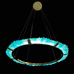 Люстра в форме кольца с цветочным декором Warm Heavenly Light варинант исполнения - 6 | Loft Concept во Владивостоке