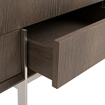 Шкаф из серого дуба Sawada Gray Oak Cabinet варинант исполнения - 4 | Loft Concept во Владивостоке