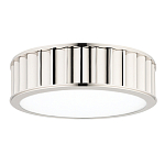 Потолочный светильник с гофрированным серебрянным абажуром Millennium варинант исполнения - 2 | Loft Concept во Владивостоке