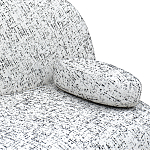 Диван с мягкой обивкой из ткани Michael Sofa варинант исполнения - 1 | Loft Concept во Владивостоке